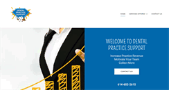 Desktop Screenshot of dentalpracticesupport.com