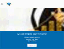 Tablet Screenshot of dentalpracticesupport.com